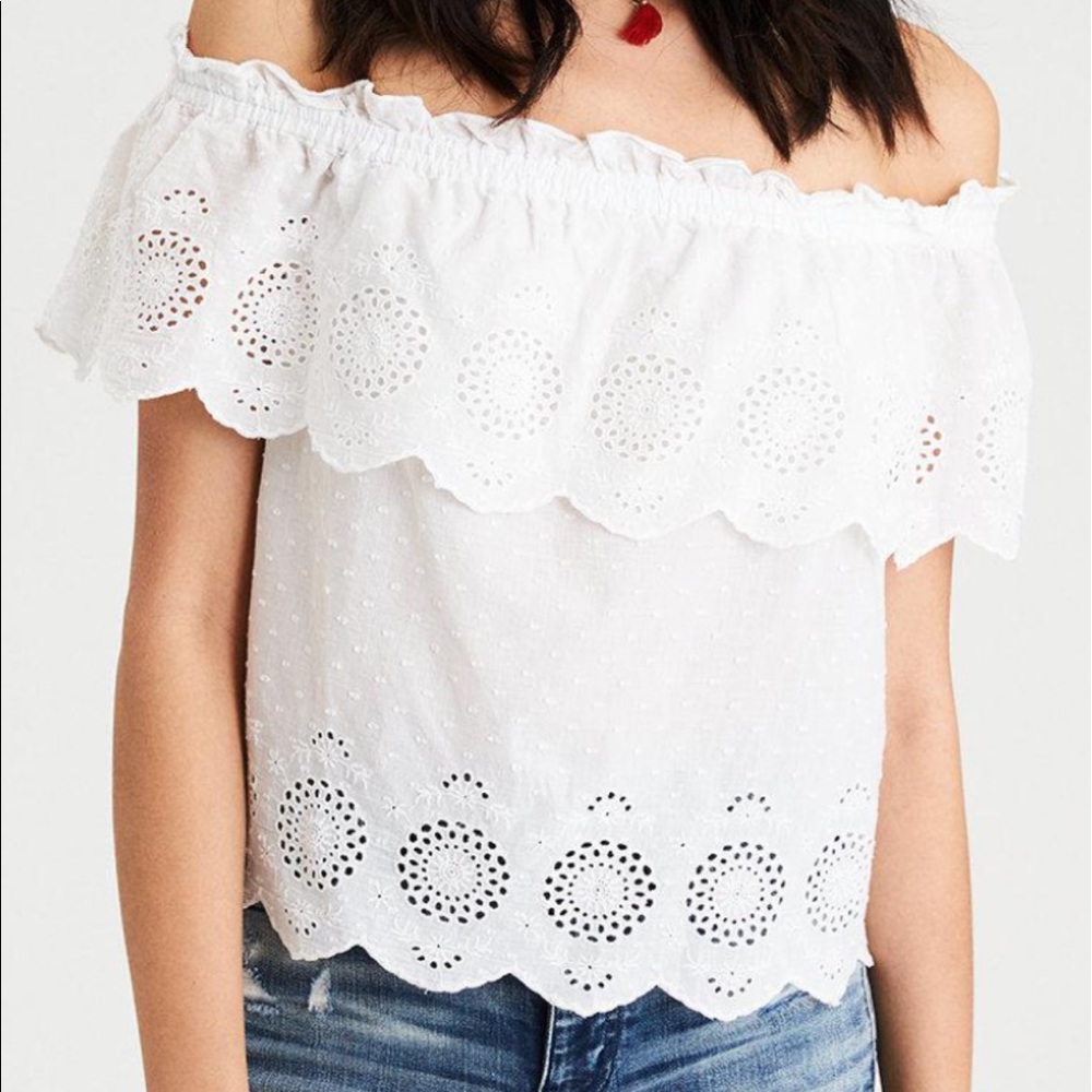 Women’s American eagle off the shoulder top